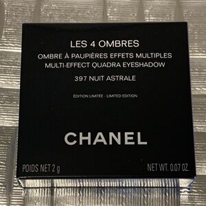 CHANEL Les 4 Ombrés Limited Edition NOS Holiday Line Eye Shadow Authentic NIB